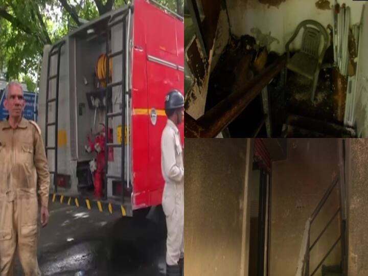 Delhi Lajpat Nagar Fire breaks out in the basement of Axis Bank Delhi Fire: दिल्ली के लाजपत नगर में बैंक के बेसमेंट में लगी आग, बाद में काबू पाया गया