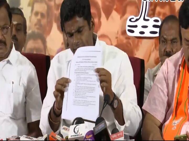 ’திமுக அரசுக்கு எதிரான அண்ணாமலையின் அஸ்திரங்கள்’ பின்னணியில் யார் ?