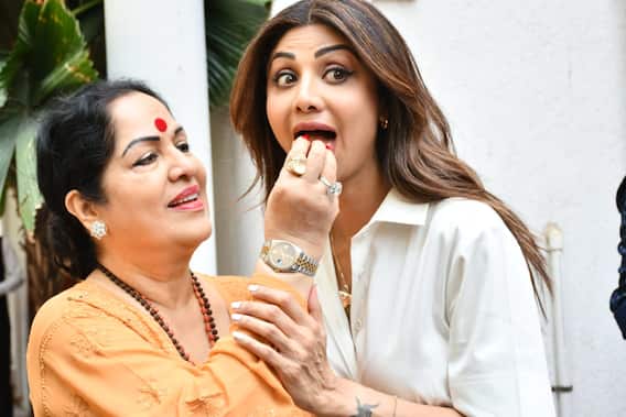 Shilpa Shetty Celebrates Birthday With Nikamma Co-Stars, Abhimanyu Dassani, Shirley Setia And Her Mom- SEE PICS