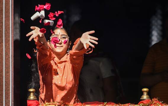 IN PICS | Kashmiri Pandits Celebrate Mata Kheer Bhawani Mela In J&K Under Shadow Of Targeted Killings