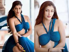 Actress Yashika Aannand : நீ...ல வானம்  நீ...யும் நானும்...  நடிகை யாஷிகா ஆனந்த் அசத்தல் க்ளிக்ஸ்!