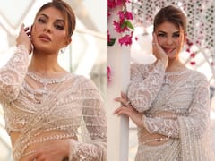 Jacqueline Fernandez Turns A Vision To Behold In A Stunning Sheer Saree, SEE PICS