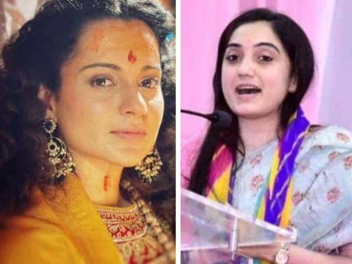 Kangana Ranaut stand for Bjp leader Nupur Sharma for her Controversial Statement Kangana Supports Nupur Sharma: नूपुर शर्मा के सपोर्ट में आईं कंगना रनौत, बोलीं- जब हिंदू देवी देवताओं का रोज़...