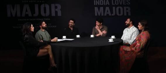 Major Round Table With Mahesh Babu: మహేష్, శేష్, మేజర్ టీం అంతా కలిసి రౌండ్ టేబుల్ ముచ్చట్లు