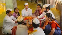 सहकुटुंब सहपरिवारच्या मोरे कुटुंबाने घेतलं जेजुरीच्या खंडेरायाचं दर्शन; पाहा खास फोटो!