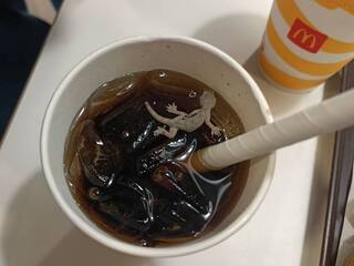 Lizard in Cold Drink: ఛీ యాక్ ! కూల్ డ్రింక్⁬లో బల్లి, సోషల్ మీడియాలో ఫొటోలు వైరల్ - మెక్‌డొనాల్డ్స్‌కు భారీ జరిమానా