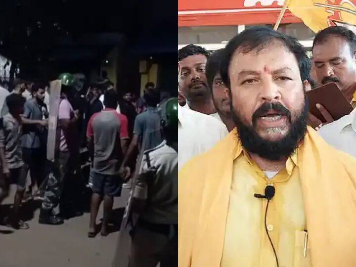 Denduluru TDP vs YSRCP Fight: Rift between TDP and YSRCP supporters at Police station TDP vs YSRCP Fight: దెందులూరులో టీడీపీ వర్సెస్ వైఎస్సార్‌సీపీ మద్దతుదారుల ఫైట్ - మధ్యలో ఎస్ఐకి గాయాలు, 144 సెక్షన్