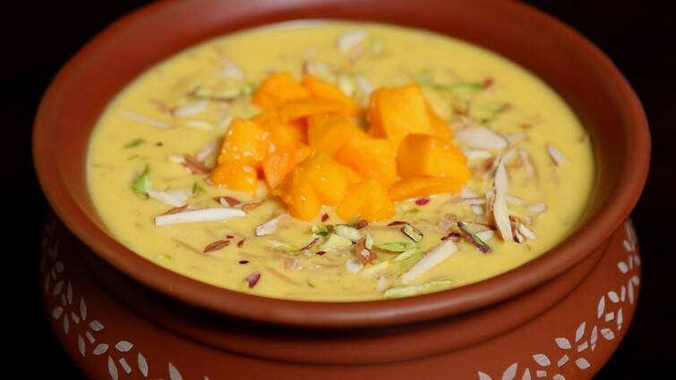 Summer recipe mango kheer easy recipe try easy recipe of kheer recipe at home Summer Recipe:  ગરમીની આ સિઝનમાં ઘર પર બનાવો મેંગો ખીર, જાણી લો  રેસિપી