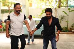 Kamal Haasan Meets Suriya: வீட்டிற்கே சென்று ரோலக்சுக்கு ரோலக்ஸ் கொடுத்த கமல்ஹாசன் புகைப்படங்கள்