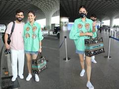 ਪਤੀ ਵਿਰਾਟ ਕੋਹਲੀ ਨਾਲ ਏਅਰਪੋਰਟ ਸਪੋਟ ਹੋਈ ਅਨੁਸ਼ਕਾ ਸ਼ਰਮਾ, ਕਪਲ ਨੇ ਸ਼ਾਨਦਾਰ ਲੁੱਕ 'ਚ ਦਿੱਤੇ ਪੋਜ਼