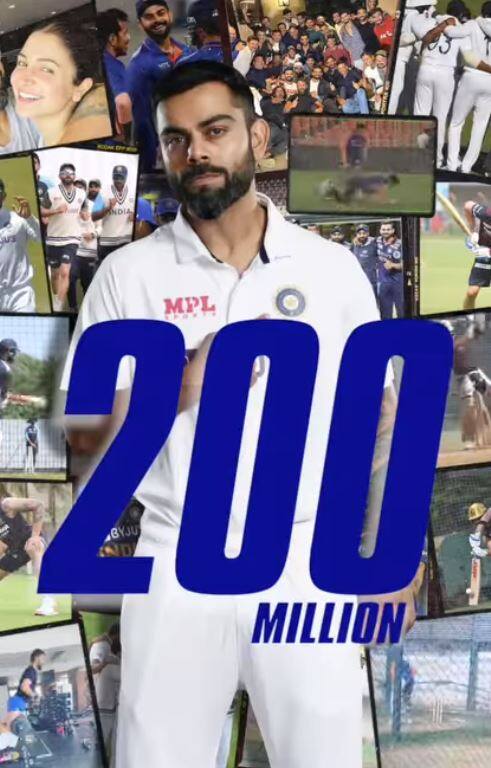 ਇੰਸਟਾਗ੍ਰਾਮ 'ਤੇ Virat Kohli ਨੇ ਮਚਾਈ ਧਮਾਲ, 20 ਕਰੋੜ ਫਾਲੋਅਰਜ਼ ਵਾਲੇ ਪਹਿਲੇ ਕ੍ਰਿਕੇਟਰ ਬਣੇ