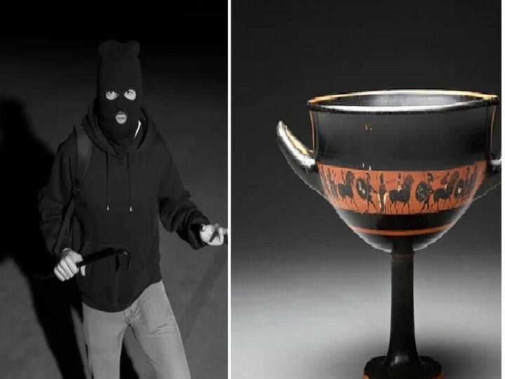 US man destroys museum art worth Rs40 crore after fight with girlfriend கையில் இரும்பு நாற்காலி! காதலி மீது கோபம்! கடுப்பில் மியூசியத்தை அடித்து நொறுக்கிய காதலன்!