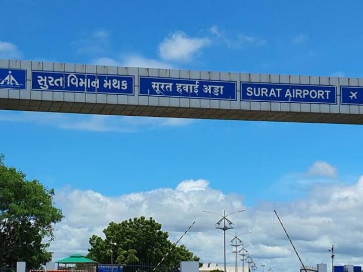 Surat airport is facing lack of facilities passengers expressed anger on social media said this Surat Airport: सूरत के एयरपोर्ट पर मूलभूत सुविधाओं की कमी, यात्रियों ने सोशल मीडिया पर निकाली भड़ास, कही ये बात