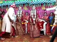 Watch: रोमांटिक दुल्हे ने वरमाला के बाद दुल्हन के साथ किया कुछ ऐसा, बारात भी हुई हैरान