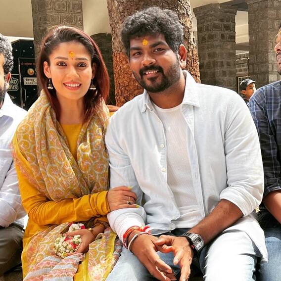 Nayanthara, Vignesh Shivan Wedding : लाल साड़ी में बला की खूबसूरत लगीं नयनतारा, देखें एक्ट्रेस की वेडिंग फोटोज़