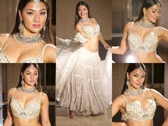 Namrata Malla Photos: व्हाइट लहंगे में अप्सरा सी खूबसूरत लगीं भोजपुरी एक्ट्रेस नम्रता मल्ला, तस्वीरें देख उड़े फैन्स के होश