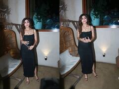 Shilpa Shetty Birthday Celebration: शिल्पा शेट्टी ने दोस्तों के साथ सेलिब्रेट किया बर्थडे, ब्लैक ड्रेस में लगीं बेहद खूबसूरत