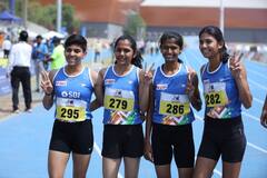PHOTO : महाराष्ट्राच्या पोरींची कमाल! खेलो इंडियात अ‍ॅथलेटिक्समध्ये मिळवलं विजेतेपद