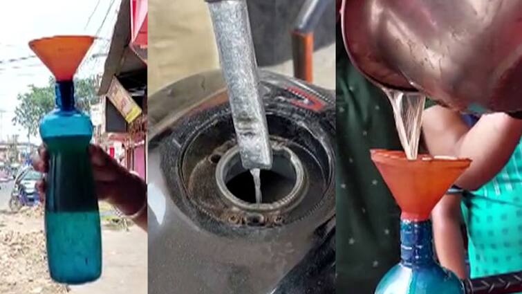 Water is given in the name of Petrol, allegedly  bike parts are damaged in it North Dinajpur News: পেট্রোল কিনে মিলছে 'জল', আর তাতে বাইকের যন্ত্রাংশ নষ্ট হওয়ায় ক্ষুব্ধ সাধারণ মানুষ