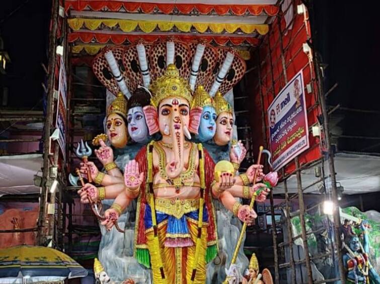 Khairtabad Ganesh Statue made with mud this year height 50 feet Khairtabad Ganesh : ఈ ఏడాది మట్టితోనే ఖైరతాబాద్ మహా గణపతి విగ్రహం, ఈసారి 50 అడుగులు!