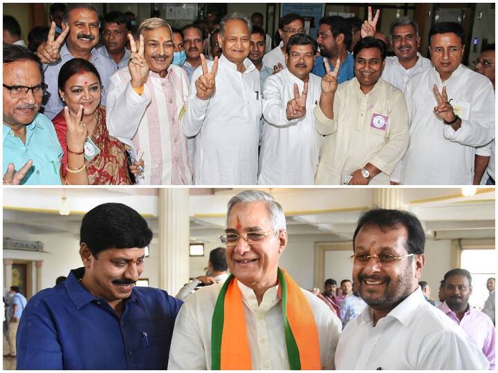Rajya Sabha Election 2022 Result Winners List Rajya Sabha Polls 2022 Winners Losers BJP Congress Complete List Rajya Sabha Polls: All 3 Congress Candidates Win In Rajasthan, BJP Bags 3 In Karnataka | Highlights