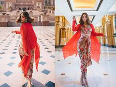 Hina Khan : અમીરાત પેલેસમાં હિના ખાને પોતાની સુંદરતા બતાવી, જુઓ ગ્લેમરસ Photos