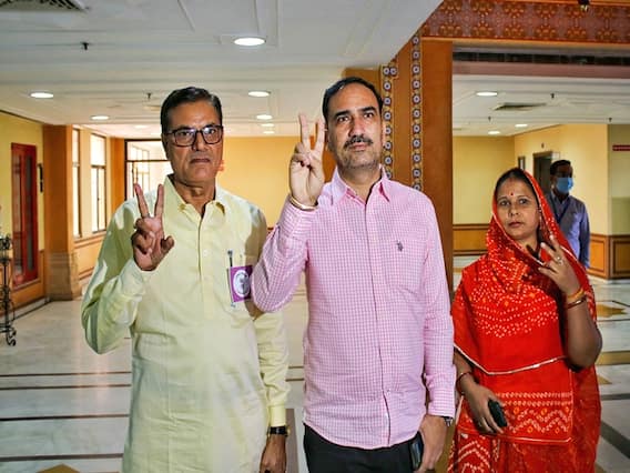 Rajya Sabha Polls: Gehlot, Khattar, Bommai, Surjewala & More Cast Votes Amid Fears Of Cross-Voting | PICS
