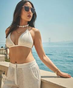 Sara Ali Khan Pics: ક્રોપ ટોપમાં જોવા મળી સારા અલી ખાન, સ્ટાઈલિશ લૂકથી ફેન્સ થયા દિવાના