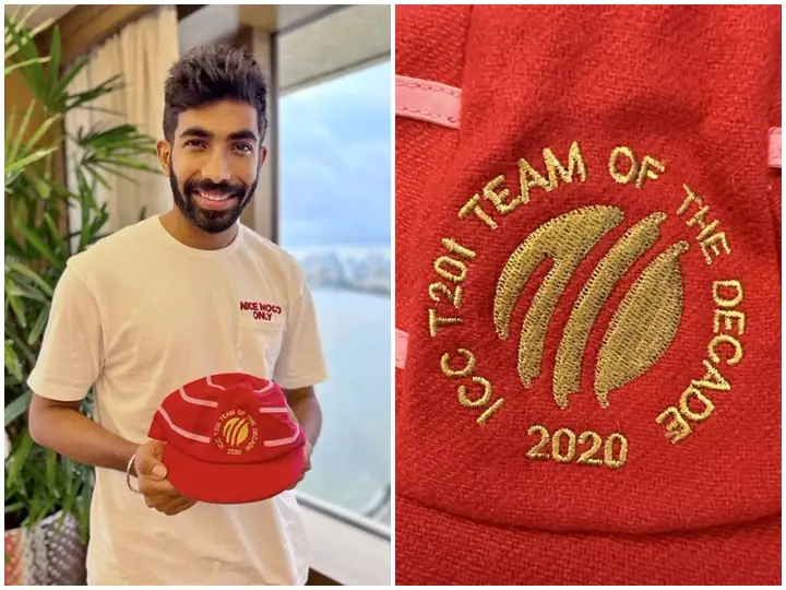ICC Men's T20I Team of Decade : ਜਸਪ੍ਰੀਤ ਬੁਮਰਾਹ ਨੂੰ ICC ਨੇ ਭੇਜਿਆ ਖਾਸ ਤੋਹਫਾ, ਸੋਸ਼ਲ ਮੀਡੀਆ 'ਤੇ ਸ਼ੇਅਰ ਕੀਤੀ ਤਸਵੀਰ