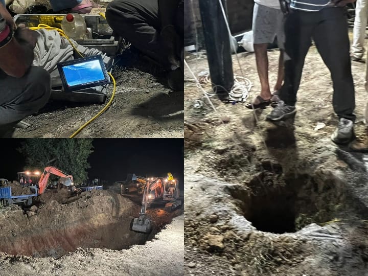 Boy Falls Into Borewell In Chhattisgarh Will he rescue சத்தீஸ்கரில் ஓர் சுஜித்...நான்கு மணிநேரமாக தொடரும் மீட்பு பணி.. ஆழ்துளை கிணற்றில் விழுந்த குழந்தை மீட்கப்படுமா?