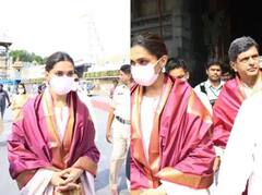 Deepika Padukone Pics: ਪਿਤਾ ਪ੍ਰਕਾਸ਼ ਪਾਦੂਕੋਣ ਦੇ ਜਨਮਦਿਨ 'ਤੇ ਦੀਪਿਕਾ ਪਾਦੂਕੋਣ ਨੇ ਪਰਿਵਾਰ ਨਾਲ ਤਿਰੂਪਤੀ ਮੰਦਰ ਦੇ ਦਰਸ਼ਨ ਕੀਤੇ, ਤਸਵੀਰਾਂ ਵਾਇਰਲ