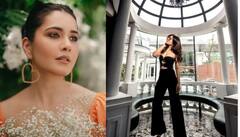Rashii Khanna Photos: Rashii Khanna ਨੇ ਫਲਾਂਟ ਕੀਤਾ ਸਲਿਮ ਫਿਗਰ, ਬਲੈਕ ਕਟਆਊਟ ਡ੍ਰੈੱਸ 'ਚ ਦਿਖੀ ਸਟਾਈਲਿਸ਼