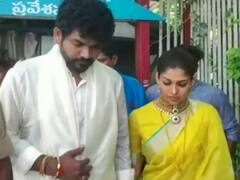 புதுமணத் தம்பதிகளான நயன்தாரா - விக்னேஷ்சிவன் திருப்பதியில் சுவாமி தரிசனம்...!