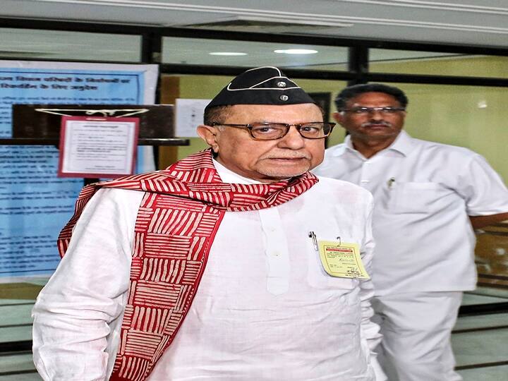 Voting for the 16 seats across Maharashtra, Rajasthan, Haryana, and Karnataka is being held today as the number of candidates exceeds the seats. In photo, independent candidate Subhash Chandra arrives to cast his vote during the Rajya Sabha Election at Rajasthan Assembly, in Jaipur, Friday, June 10, 2022. (PTI Photo)