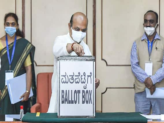 Rajya Sabha Polls: Gehlot, Khattar, Bommai, Surjewala & More Cast Votes Amid Fears Of Cross-Voting | PICS
