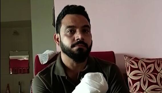 વડોદરાઃ રખડતા ઢોરના આતંકના કારણે બાઈક ચાલકે ગુમાવી આંગળી, જુઓ વીડિયો