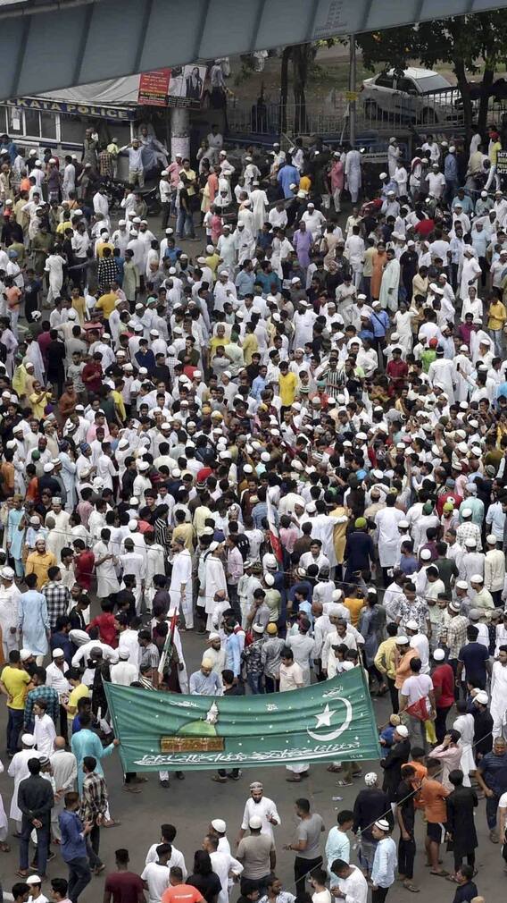 পয়গম্বর বিক্ষোভ পার্ক সার্কাসেও