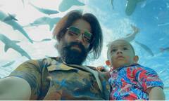 நோ வயலன்ஸ்... இது ஃபேமிலி டைம்... ராக்கி பாய் யாஷ் ஃபேமிலி க்ளிக்ஸ்!