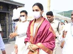 Deepika Padukone Pics: ਪਿਤਾ ਪ੍ਰਕਾਸ਼ ਪਾਦੂਕੋਣ ਦੇ ਜਨਮਦਿਨ 'ਤੇ ਦੀਪਿਕਾ ਪਾਦੂਕੋਣ ਨੇ ਪਰਿਵਾਰ ਨਾਲ ਤਿਰੂਪਤੀ ਮੰਦਰ ਦੇ ਦਰਸ਼ਨ ਕੀਤੇ, ਤਸਵੀਰਾਂ ਵਾਇਰਲ