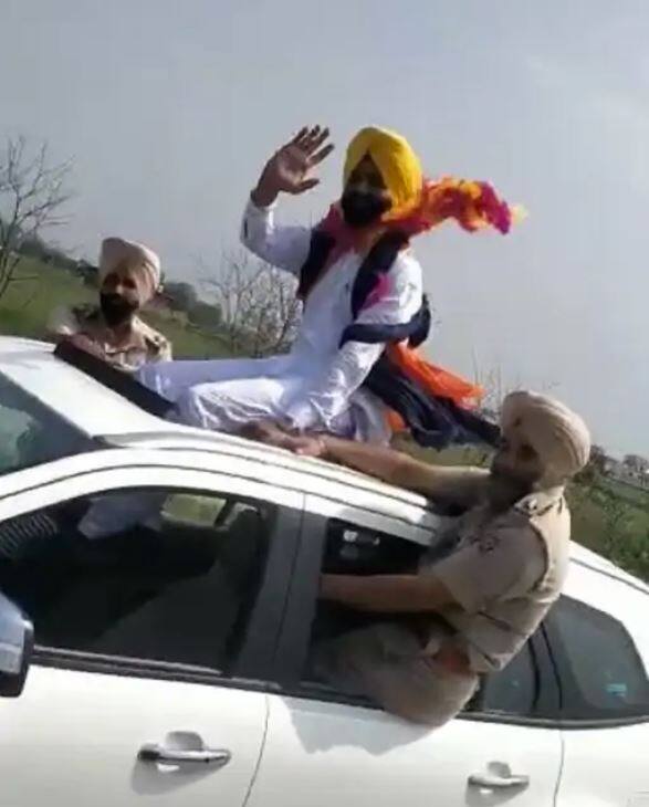 Watch Video: Another Controversial CM Bhagwant Mann's Stunt on Highway; 2 Gunman's life in danger Watch Video : ਨਵੇਂ ਵਿਵਾਦ 'ਚ ਘਿਰਿਆ ਸੀਐਮ ਭਗਵੰਤ ਮਾਨ ਦਾ ਇੱਕ ਹੋਰ ਮੰਤਰੀ, ਹਾਈਵੇਅ 'ਤੇ ਕੀਤੇ ਸਟੰਟ; 2 ਗਨਮੈਨ ਦੀ ਜ਼ਿੰਦਗੀ ਖਤਰੇ 'ਚ ਪਾਈ