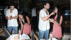 Tejasswi Prakash Birthday Photos: તેજસ્વી પ્રકાશે તેનો જન્મદિવસ પાપારાઝી સાથે ઉજવ્યો, જુઓ અભિનેત્રીના સુંદર ફોટા