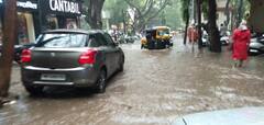 Pune Rain: पुण्यात पावसाची दमदार हजेरी; पहिल्याच पावसात रस्त्यांवर पाणी