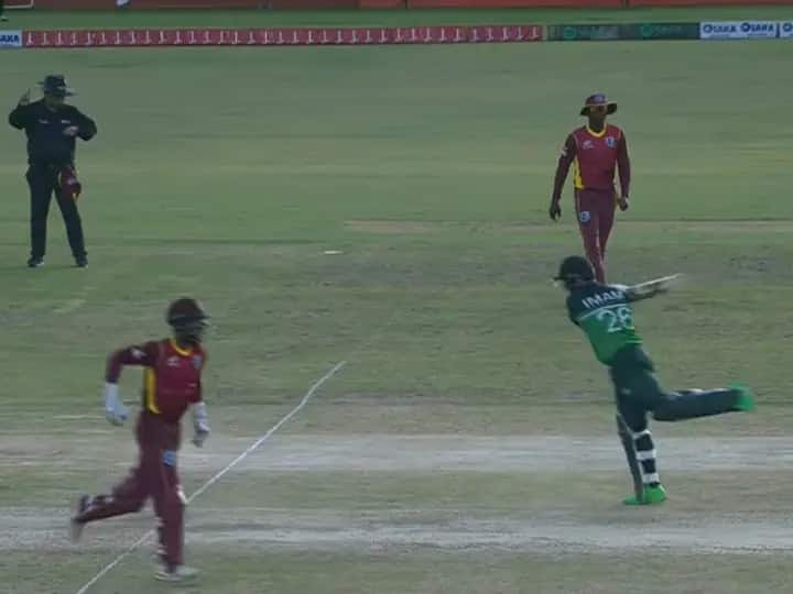 WATCH Video: Livid Imam-ul-Haq Reacts After Horrible Mix-up With Babar Azam Cost Him Wicket Watch Video: बाबर आझममुळं रन आऊट झाल्यानंतर इमाम-उल-हकचा संयम तुटला, भरमैदानातचं त्यानं... 