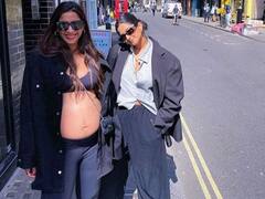 Sonam-Rhea Kapoor Photo: लंदन की सड़कों पर बहन Rhea Kapoor के साथ दिखीं सोनम, फ्लॉन्ट किया बेबी बंप