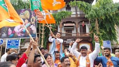 Rajya Sabha election 2022: पुण्यात कसबा मंदिरापुढे भाजपच्या विजयाचा जल्लोष, पहा फोटो