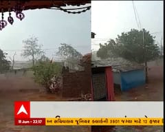 પાટણ જિલ્લામાં વાતાવરણમાં આવ્યો પલટો ભારે પવન સાથે વરસાદ