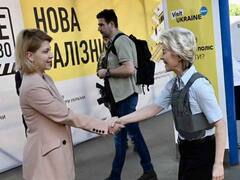 EU Chief Visits Ukraine: यूरोपीय संघ की प्रमुख पहुंचीं यूक्रेन, कहा- कीव में वापस आकर अच्छा लगा
