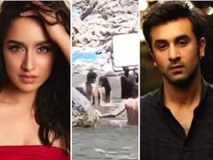 Ranbir Kapoor Shraddha Kapoor: स्पेन में पानी में रोमांस करते नजर आए रणबीर कपूर- श्रद्धा कपूर, शूटिंग का वीडियो वायरल