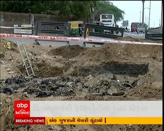 અમદાવાદ કોર્પોરેશનની બેદરકારી પ્રિ-મોન્સૂન કામગીરીના દાવા પોકળ