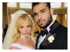 Britney Spears ने बॉयफ्रेंड Sam Asghari संग की तीसरी शादी, पॉप सिंगर की फेयरीटेल वेडिंग की तस्वीरें आईं सामने